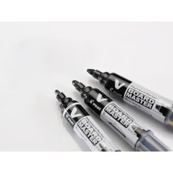 Pilot Begreen V-Board marker, rund spids, rød