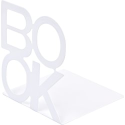 Mayland Bokstöd | Vit | 2 st.