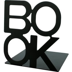 Mayland Bokstöd | Svart | 2 st.