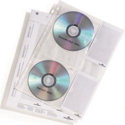 Durable A4 CD-ficka, 5 st.
