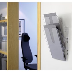 Blankettfack Durable Flexiplus A4 Stående Transp.