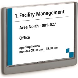 Durable Click Sign Skilt 210x149 mm (A5)