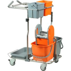 Minatol Smart rengøringsvogn med spande og vrider