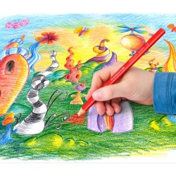 Staedtler Ergosoft Jumbo 158 Farveblyanter, 6 stk.