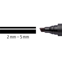 Staedtler Lumocolor 350 Märkpennor, snedskurna, pe