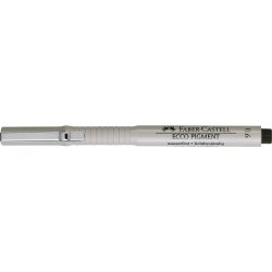 Faber-Castell Ecco Pigment Finepen, 0,6 mm, svart