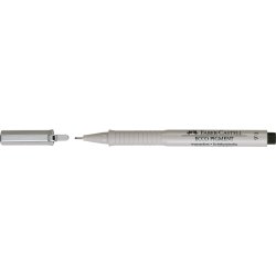 Faber-Castell Ecco Pigment Finepen, 0,6 mm, svart