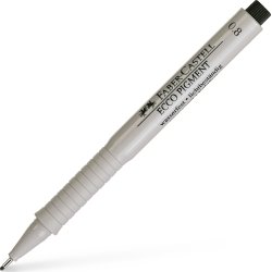 Faber-Castell Ecco Pigment Finepen, 0,8 mm, svart
