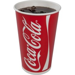 Pappersmuggar, Coca-Cola, 40 cl, 50 st.