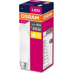 Osram Value LED Kronljus E14, 6 W = 40 W