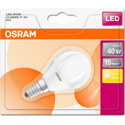 Osram LED Kronljus E14, 6 W = 40 W