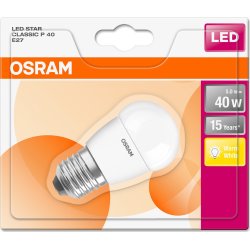Osram LED Kronljus E27, 6 W = 40 W