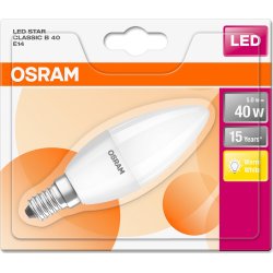 Osram LED Kronljus E14, 6 W = 40 W