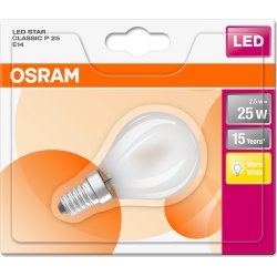 Osram Retro LED Kronljus, matt, E14, 3 W = 25 W