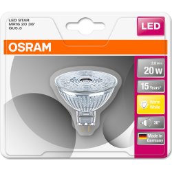 Osram LED Spotpære GU5.3, 2,9W=20W