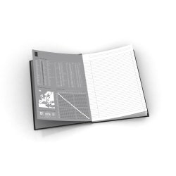Oxford Smart Black Anteckningsbok A4, linjerat