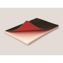 Oxford Black n' Red Soft Anteckningsbok A5, linjer