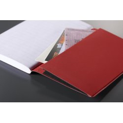 Oxford Black n' Red Soft Anteckningsbok A5, linjer