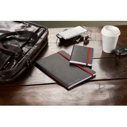 Oxford Black n' Red Soft Anteckningsbok A5, linjer