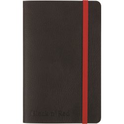 Oxford Black n' Red Soft Anteckningsbok A6, linjer