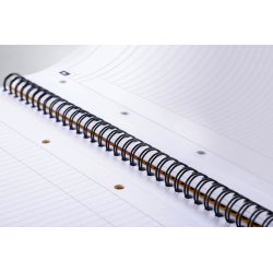 Oxford Int. Notebook Spiralblock A4+, linjerat