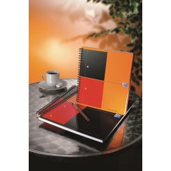 Oxford Int. Notebook Spiralblock A4+, linjerat