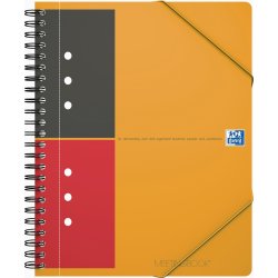 Oxford Int. Meetingbook Spiralblock A5+, linjerat