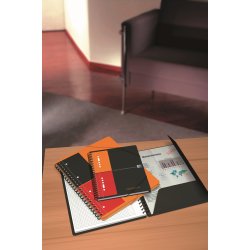Oxford Int. Meetingbook Spiralblock A5+, linjerat