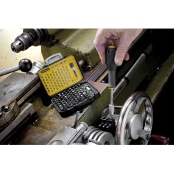 Bitsset Stanley 60 delar med magnetisk bitshållare