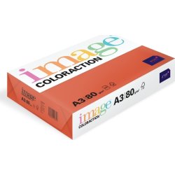 Image Coloraction A3, 80g, 500ark, valmuerød