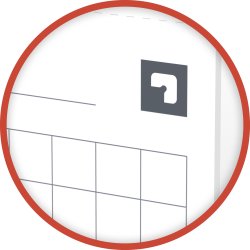 Oxford Smart Chart Blädderblock 650x980 mm, rutat
