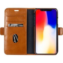 dbramante1928 Case Wallet Lynge iPhone XR, Tan
