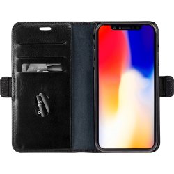 dbramante1928 Case Wallet Lynge iPhone XR, Sort