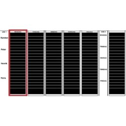 Kortmodul Plan-dex A4 tjocka bilagor 60mm 15 st