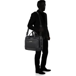 Samsonite Pro DLX 5 Bailhandle taske 15.6", sort