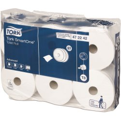 Tork T8 SmartOne Advanced toiletpapir, 2-lags