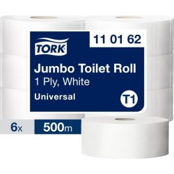 Tork T1 Advanced Jumbo toiletpapir, 1-lags