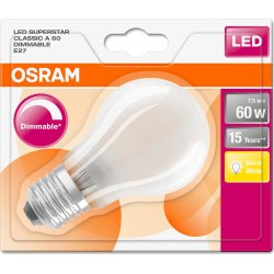 Osram Retro LED-standardlampa, matt, E27, 8 W = 60