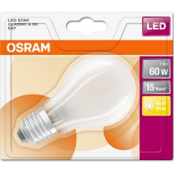 Osram Retro LED-standardlampa, matt, E27, 8 W = 60