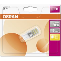 Osram LED-stift halogenlampa G9, 1,9 W = 20 W, 240