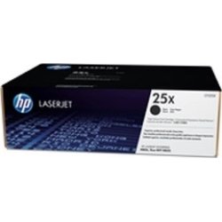 HP LaserJet 25X lasertoner, sort, 34500s