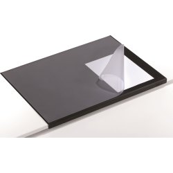Skrivbordsunderlägg Durable Kantskydd 65x50 cm Sv.