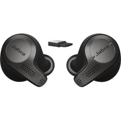 Jabra Evolve 65t trådløst i-øre headset, titansort