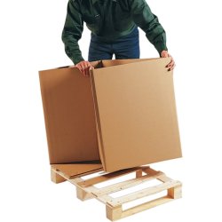 Palle container bund, 775 x 557 x 700 mm, 2-lags