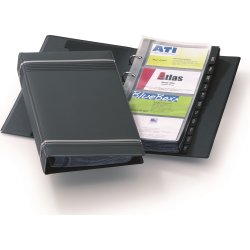 Durable Visifix visitkortsmapp, grå