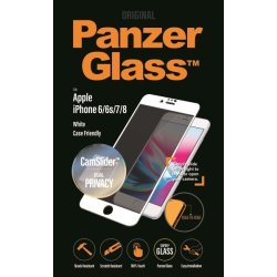 PanzerGlass CamSlider til iPhone 8/7/6s/6, hvid