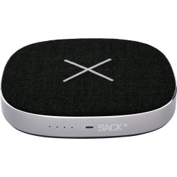 SACKit CHARGEit power bank & trådløs oplader, sort