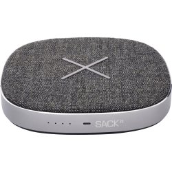 SACKit CHARGEit power bank og trådløs oplader, grå