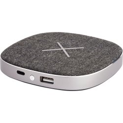 SACKit CHARGEit power bank og trådløs oplader, grå