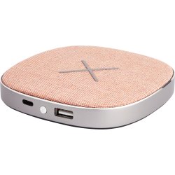 SACKit CHARGEit power bank & trådløs oplader, rose